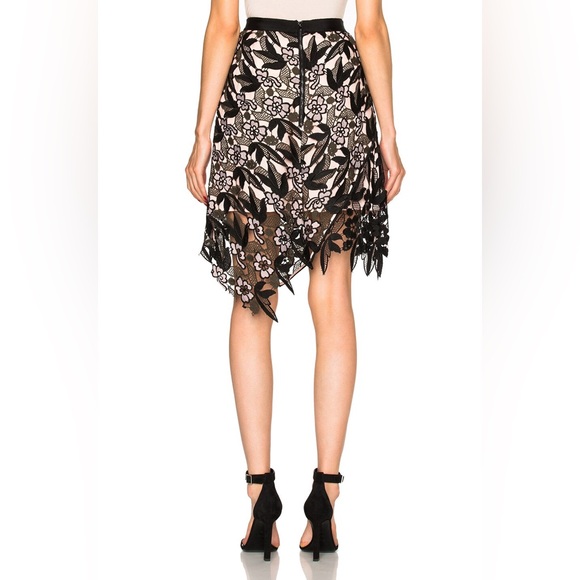 Self-Portrait Nina Mini Skirt Size 6 - Never Worn perfect condition- NWTS - Picture 4 of 14